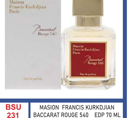 Baccarat Rouge 540